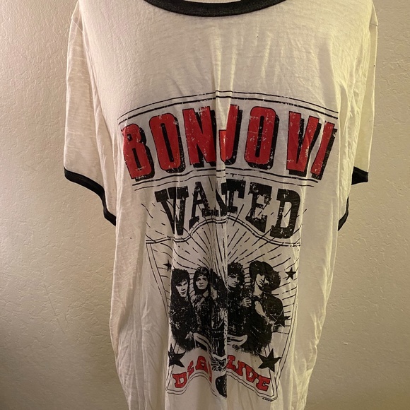 torrid Tops - Torrid Bon Jovi Graphic Tee